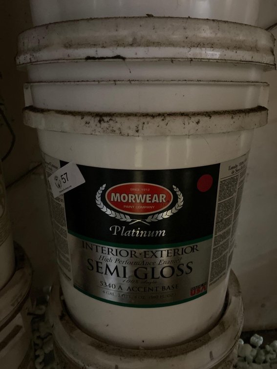 5 Gallon Bucket Morwear Premium Interior/Exterior High Performance Enamel Semi Gloss