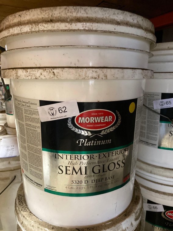 5 Gallon Bucket Morwear Premium Interior/Exterior High Performance Enamel Semi Gloss