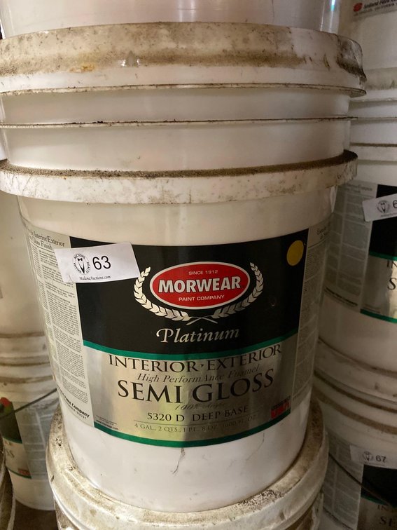 5 Gallon Bucket Morwear Premium Interior/Exterior High Performance Enamel Semi Gloss