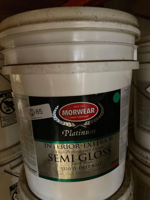 5 Gallon Bucket Morwear Premium Interior/Exterior High Performance Enamel Semi Gloss
