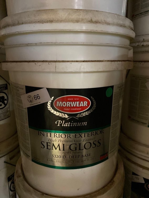 5 Gallon Bucket Morwear Premium Interior/Exterior High Performance Enamel Semi Gloss