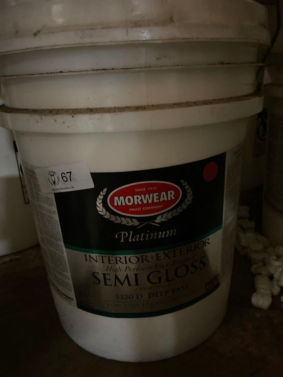 5 Gallon Bucket Morwear Premium Interior/Exterior High Performance Enamel Semi Gloss