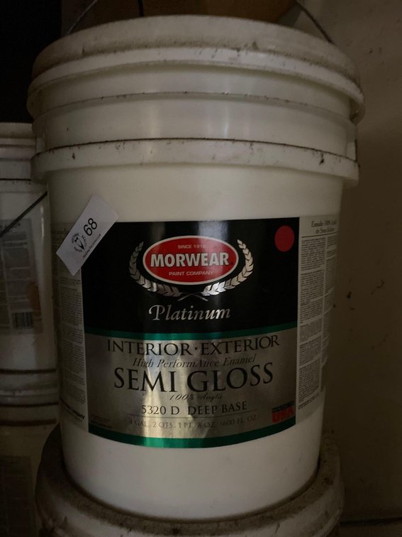 5 Gallon Bucket Morwear Premium Interior/Exterior High Performance Enamel Semi Gloss