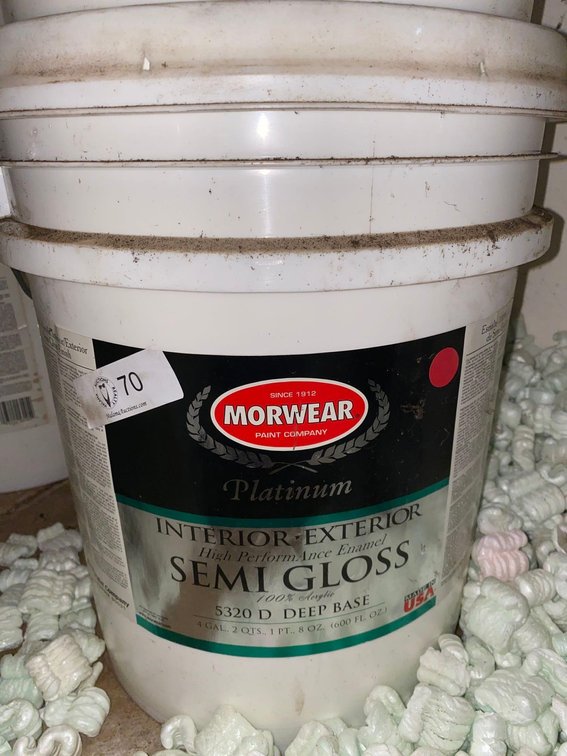 5 Gallon Bucket Morwear Premium Interior/Exterior High Performance Enamel Semi Gloss