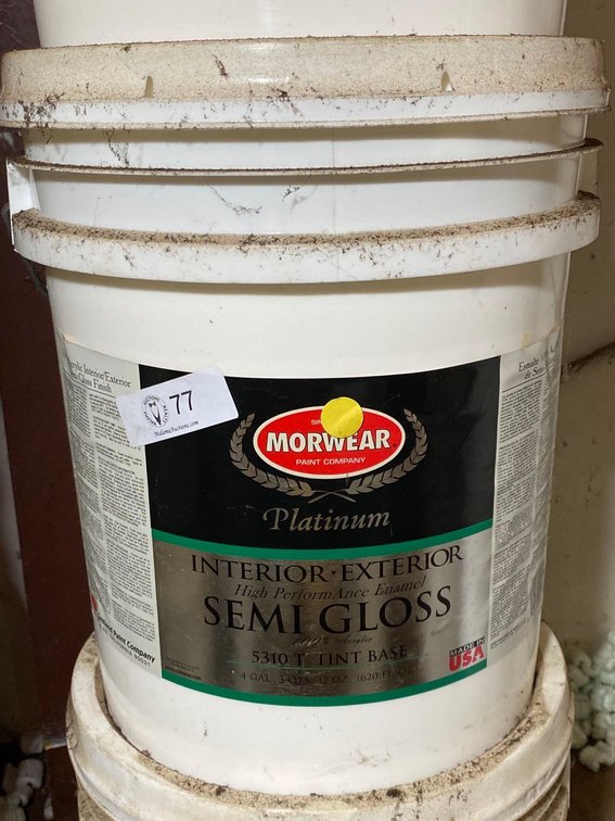 5 Gallon Bucket Morwear Premium Interior/Exterior High Performance Enamel Semi Gloss