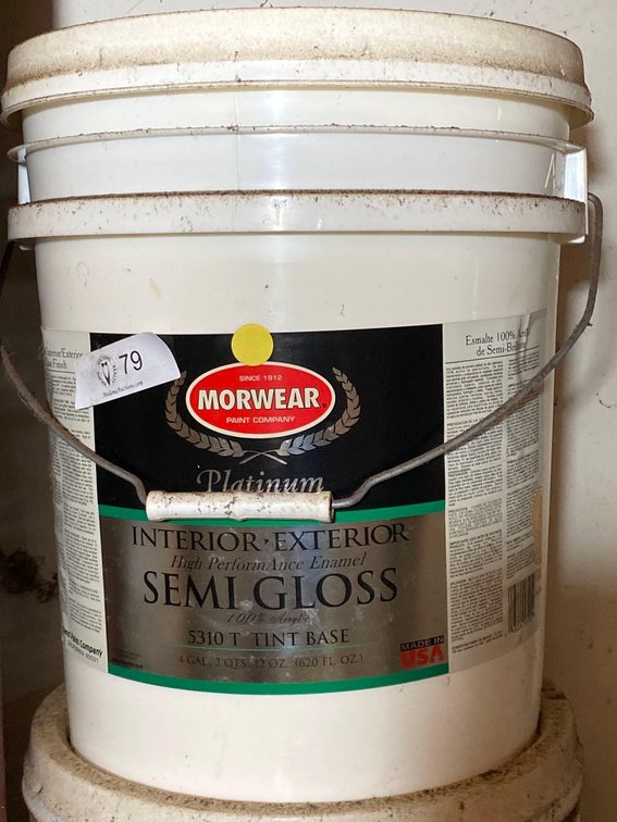 5 Gallon Bucket Morwear Premium Interior/Exterior High Performance Enamel Semi Gloss