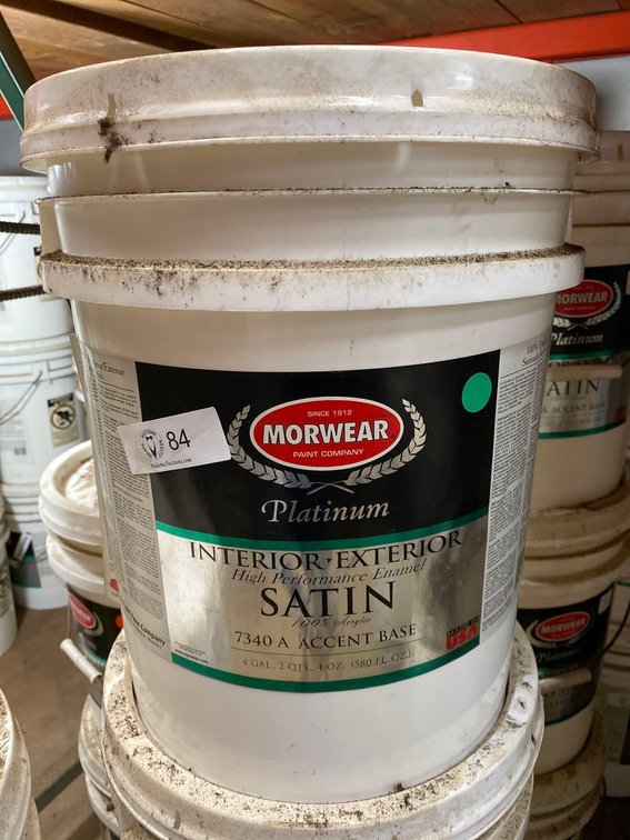 5 Gallon Bucket Morwear Premium Interior/Exterior High Performance Enamel Satin