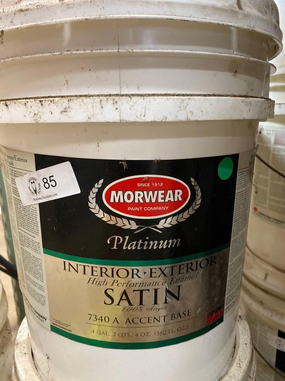5 Gallon Bucket Morwear Premium Interior/Exterior High Performance Enamel Satin