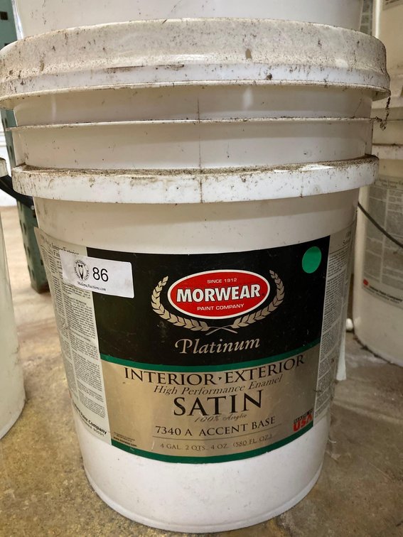 5 Gallon Bucket Morwear Premium Interior/Exterior High Performance Enamel Satin