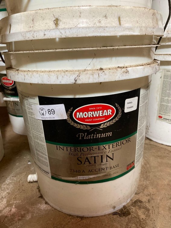 5 Gallon Bucket Morwear Premium Interior/Exterior High Performance Enamel Satin