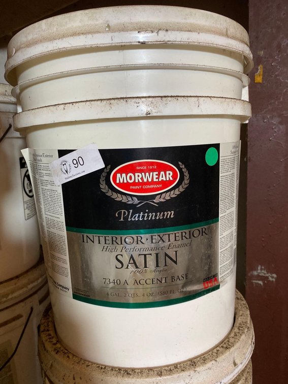 5 Gallon Bucket Morwear Premium Interior/Exterior High Performance Enamel Satin