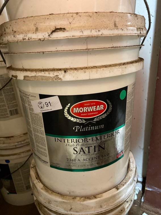 5 Gallon Bucket Morwear Premium Interior/Exterior High Performance Enamel Satin