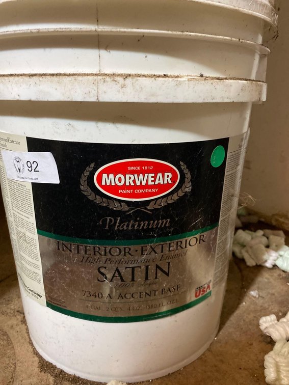 5 Gallon Bucket Morwear Premium Interior/Exterior High Performance Enamel Satin