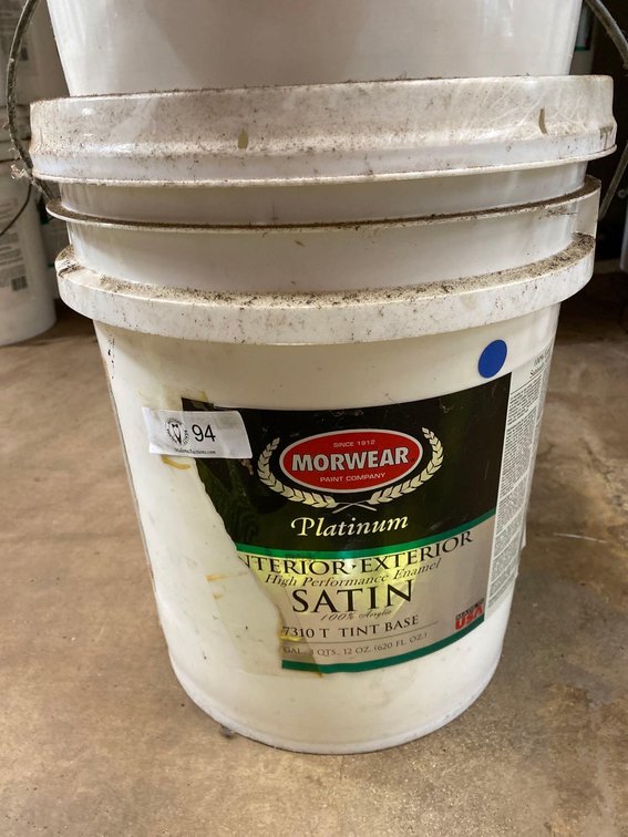 5 Gallon Bucket Morwear Premium Interior/Exterior High Performance Enamel Satin