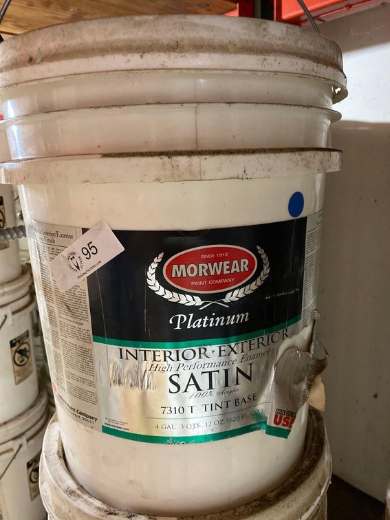 5 Gallon Bucket Morwear Premium Interior/Exterior High Performance Enamel Satin