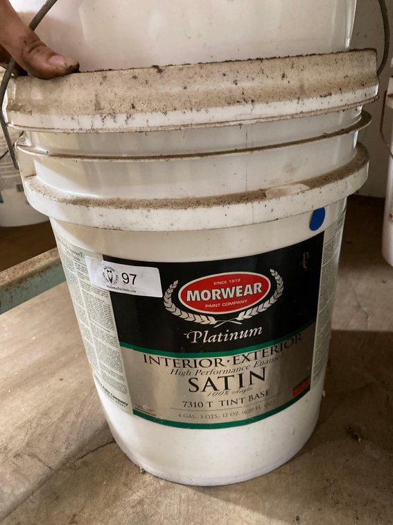 5 Gallon Bucket Morwear Premium Interior/Exterior High Performance Enamel Satin