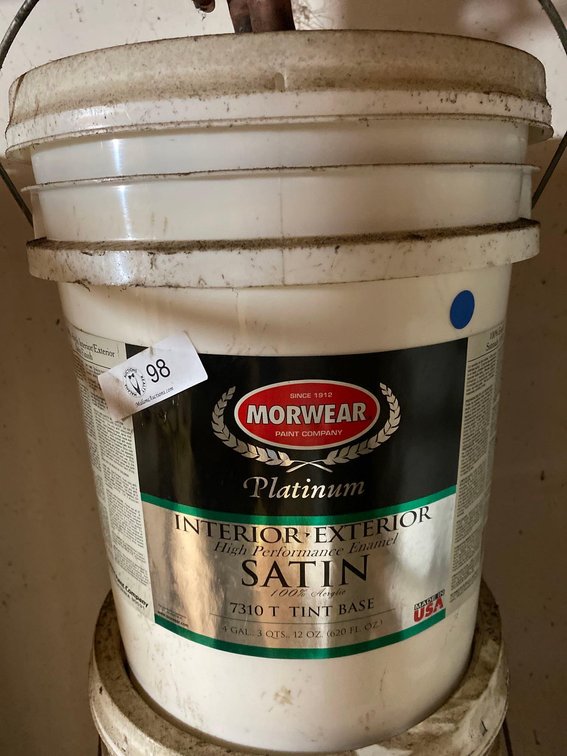 5 Gallon Bucket Morwear Premium Interior/Exterior High Performance Enamel Satin