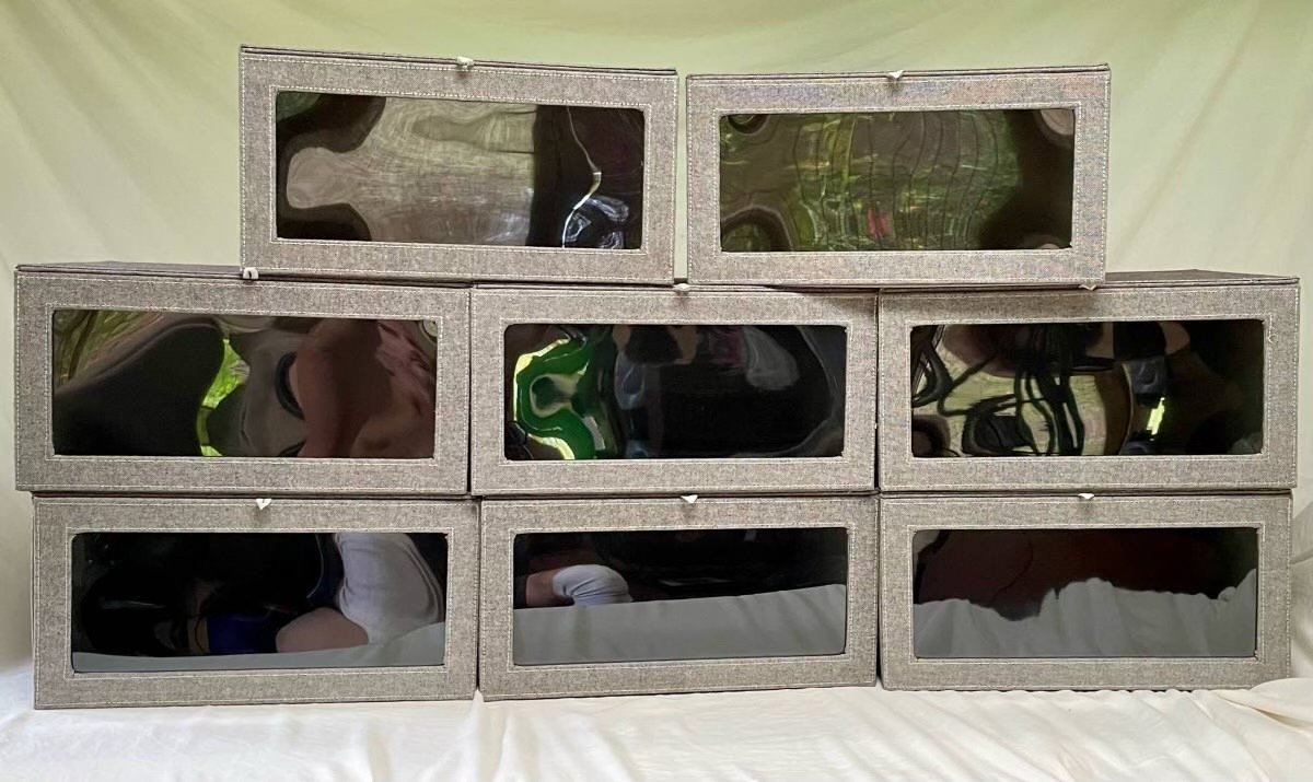 (X's8) Clothing Storage Bins