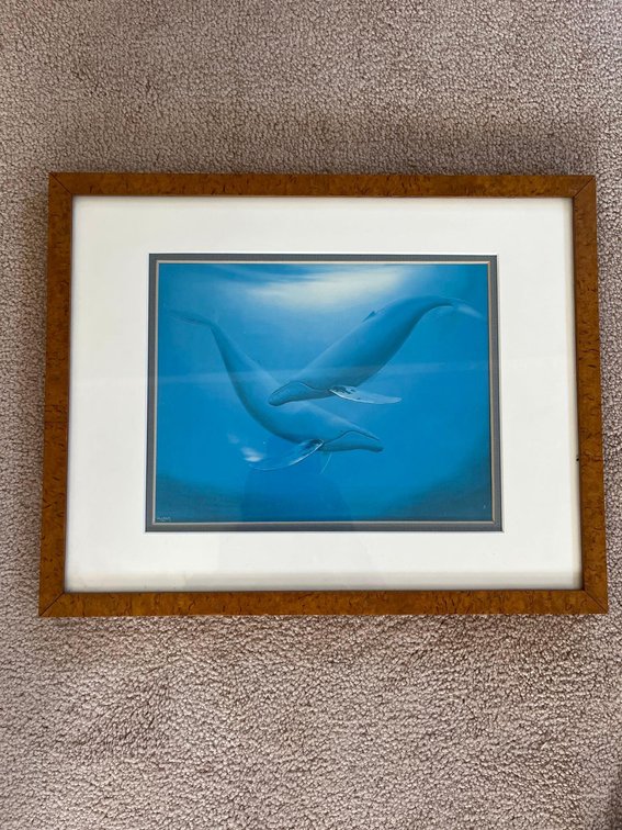 Wyland 1986 print
