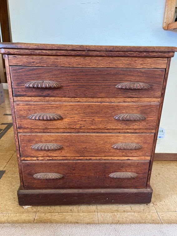 Doctors wooden chest