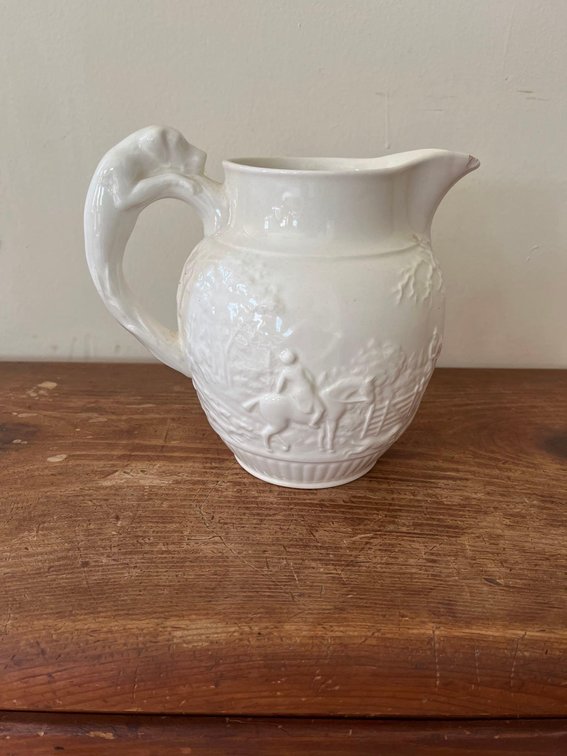 antique Wedgewood, china pitcher 