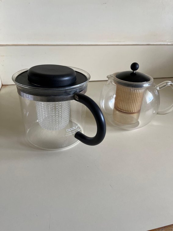 glass tea/coffee pots