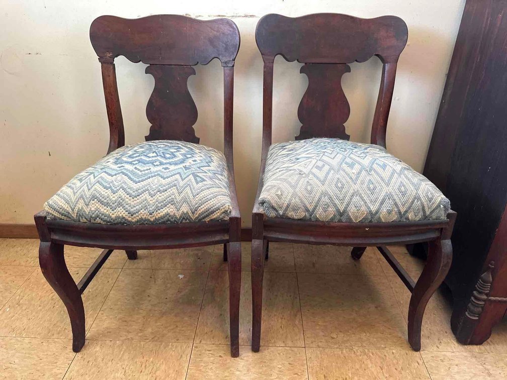 (X’s 2) Antique Chairs