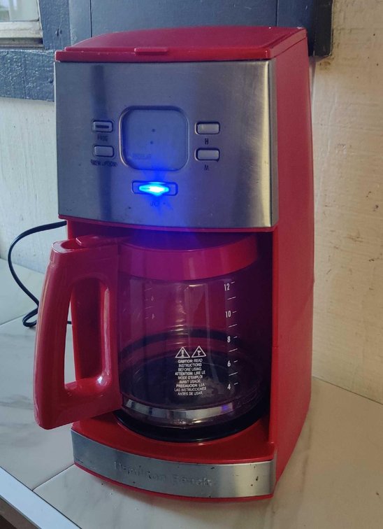 Hamilton Beach Coffee Maker (red)