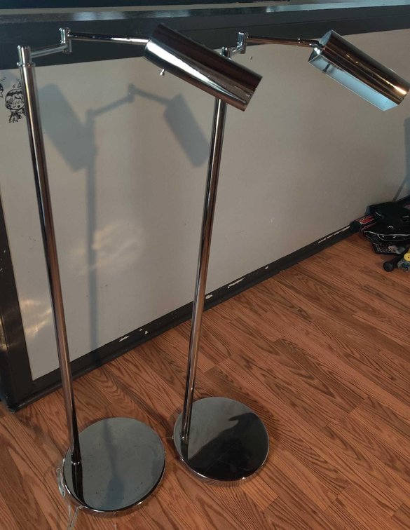 x2Studio Chrome Floor Lamp