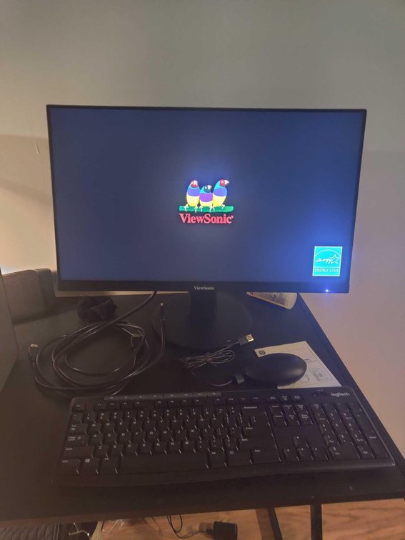 View Sonic Monitor & Accessories (NEW) 
