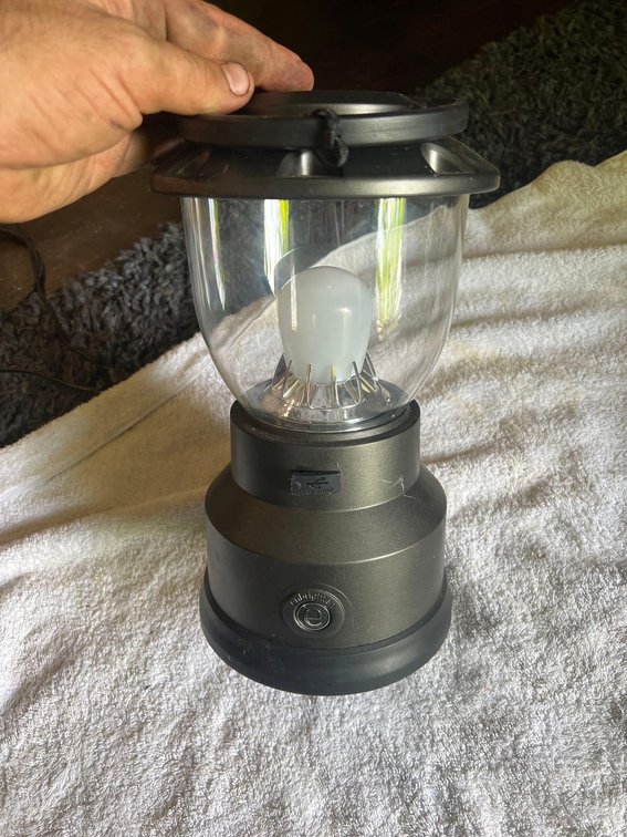 Camping Lantern Works Great!