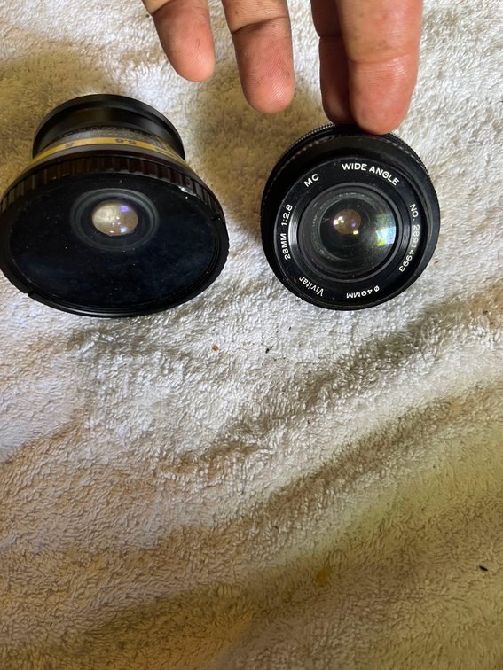 Wide angle & Fish Eye Lense