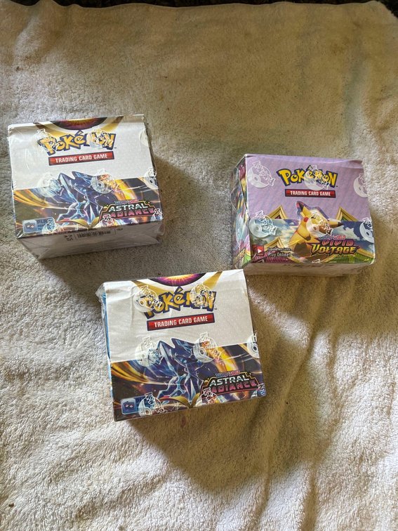 POKEMAN BOOSTER BOXES Brilliant Stars/ Astrial- PLEASE READ DIS-