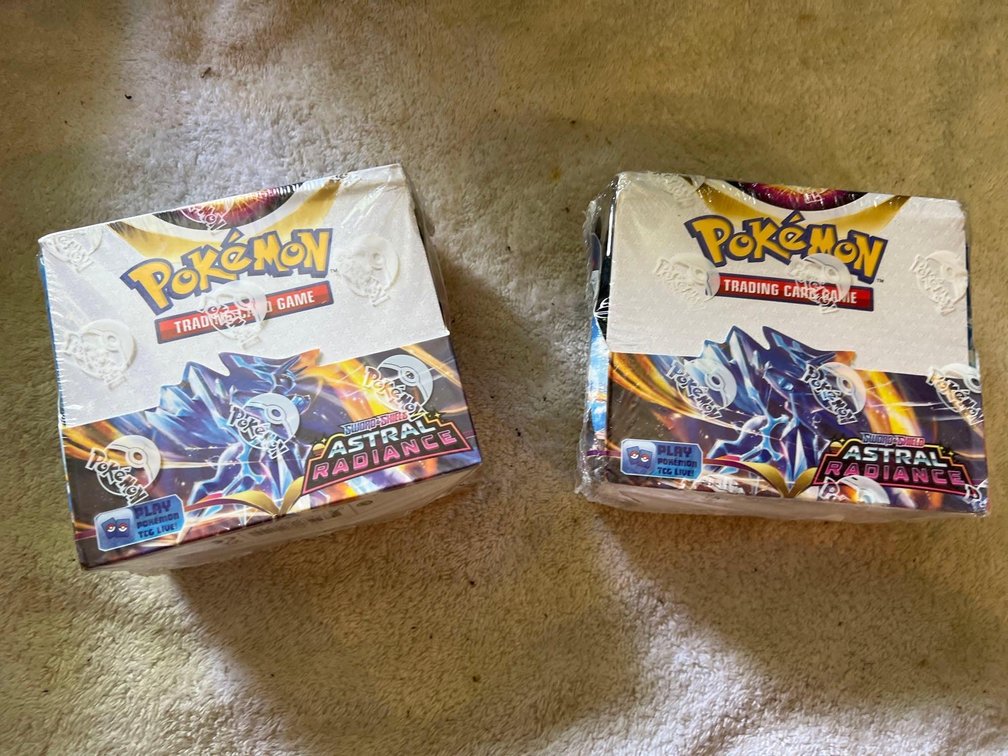 POKEMAN BOOSTER BOXES Brilliant Stars/ Astrial- PLEASE READ DIS-