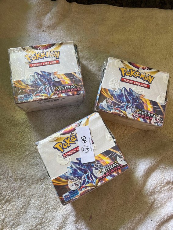POKEMAN BOOSTER BOXES Brilliant Stars/ Astrial- PLEASE READ DIS-
