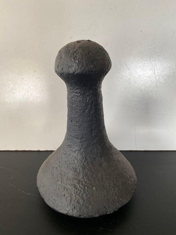 Black Decorative Poi Pounder Decor Piece 