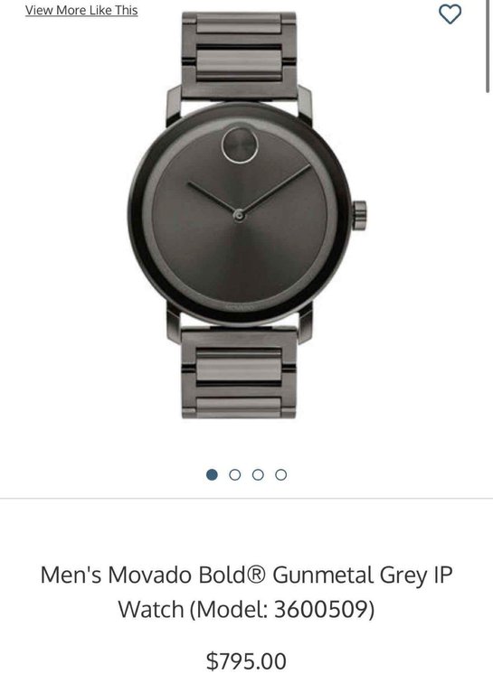 MOVADO BOLD MENS WATCH BRAND NEW $795 with tags from Kays Jewelry