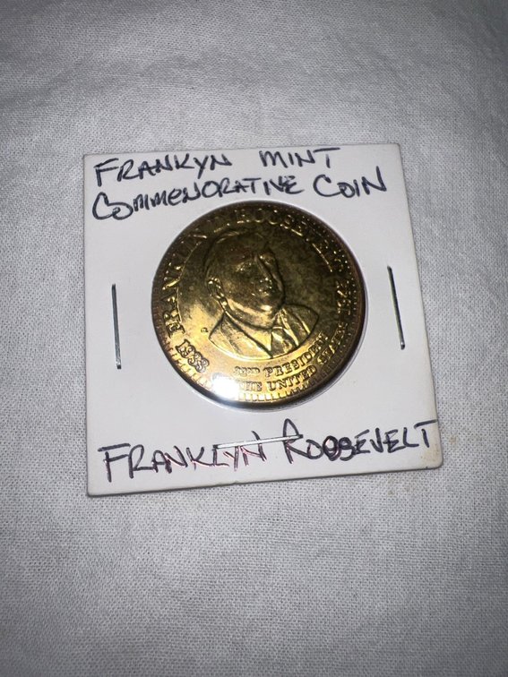 MINT COMMEMORATIVE COINS!! UN TOUCHED PERFECT CONDITION! ROSEVELT