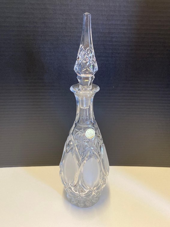 Vintage Genuine Crystal Decanter - Princess House