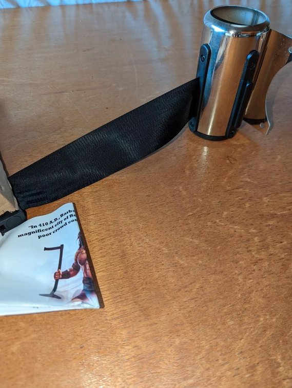UNUSED Retractable Belt Barrier