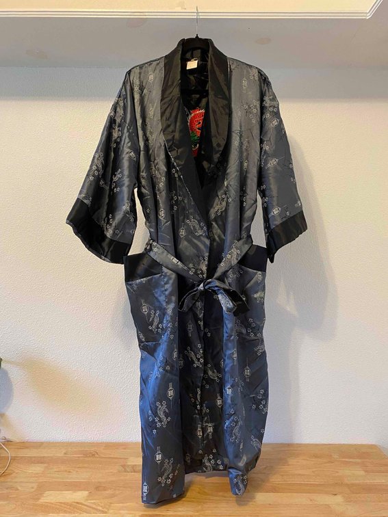 Kimono - Reversible with Dragon