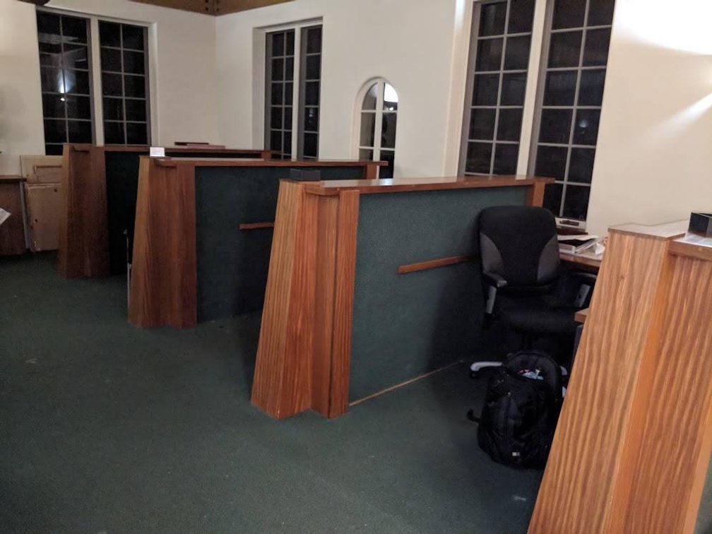 Solid Fancy Wood Desk