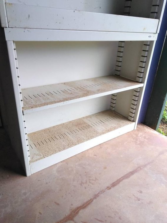 (X's 2) Tennsco Heavy Duty Metal Bookcases 30"