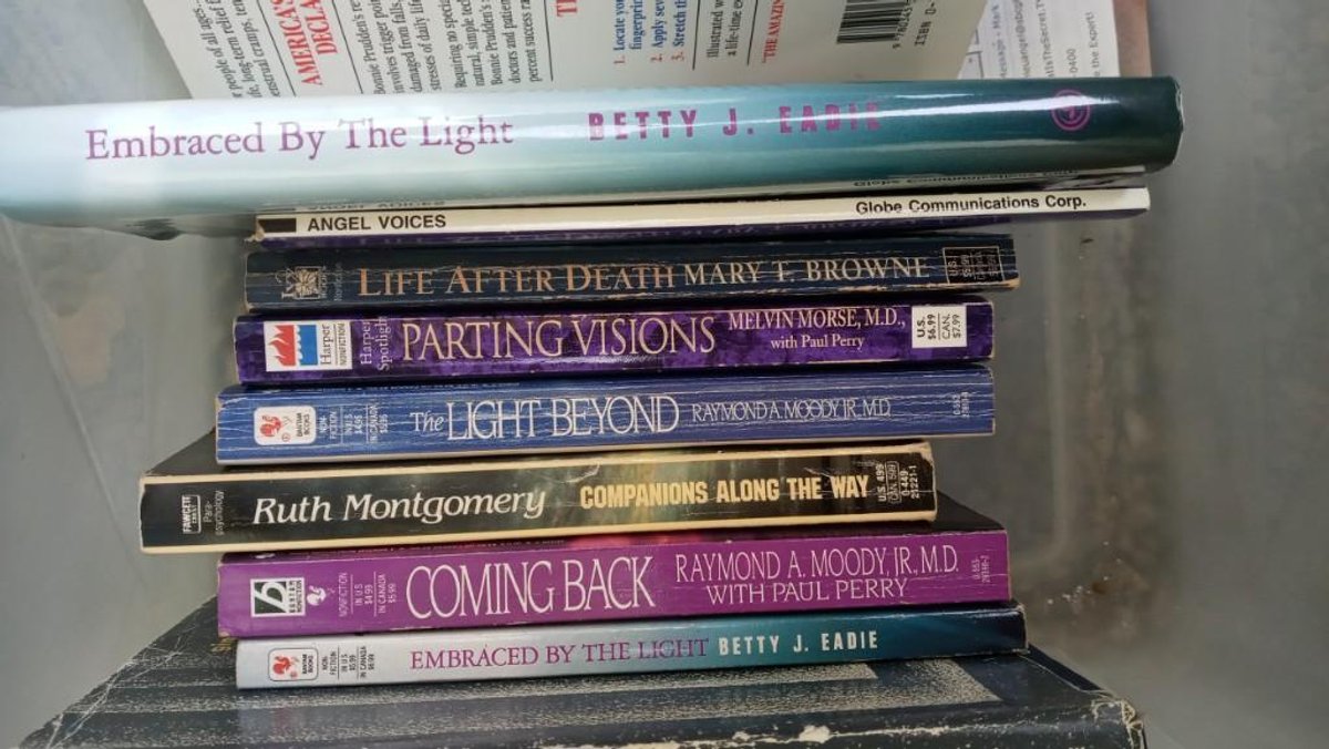 Books: mix new age, healing, travel etc.