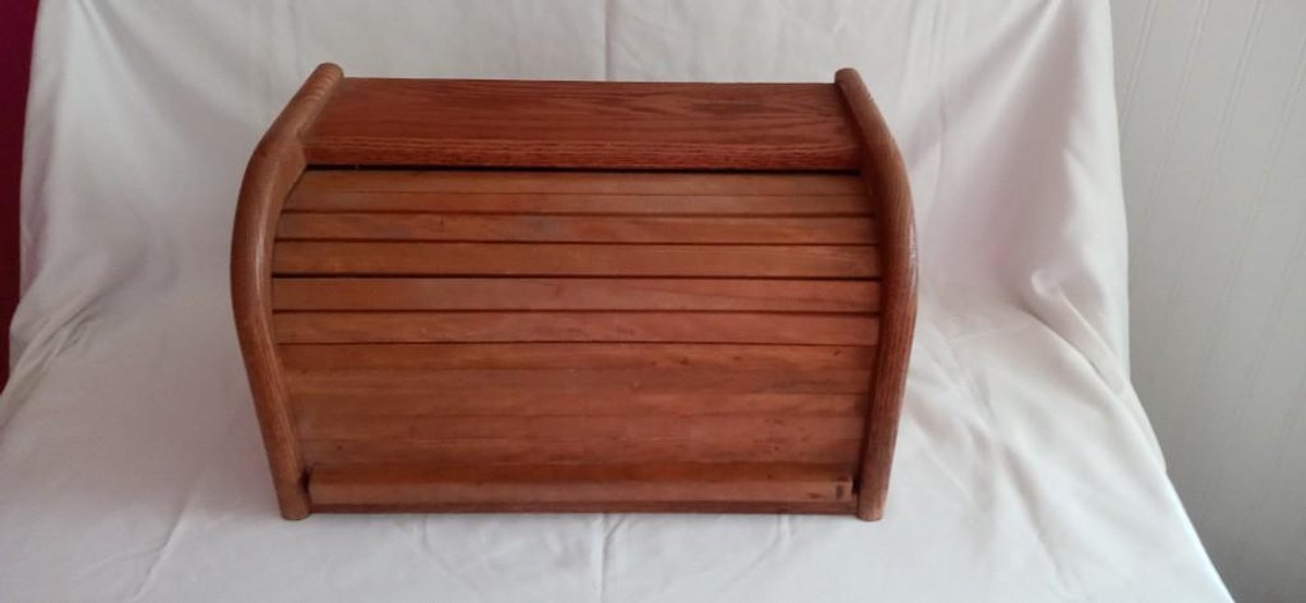 Wooden Bread Box