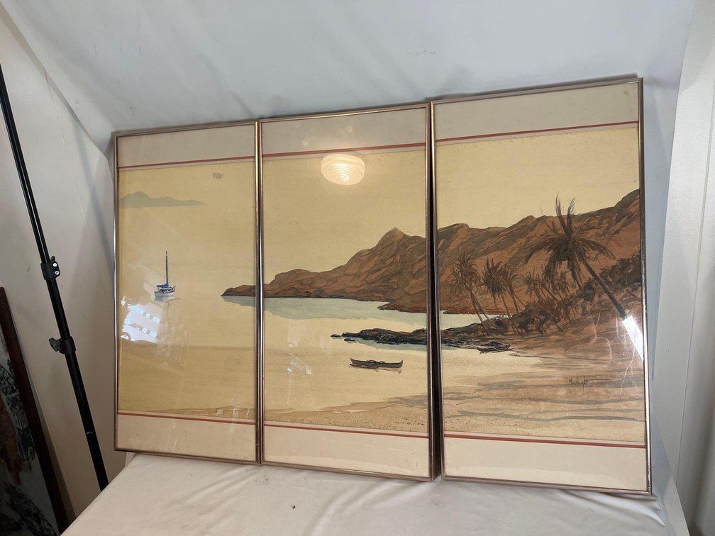 Set of 3 Original by Fredrick Kenknight ($1450)