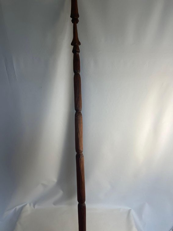 hand carved walking stick
