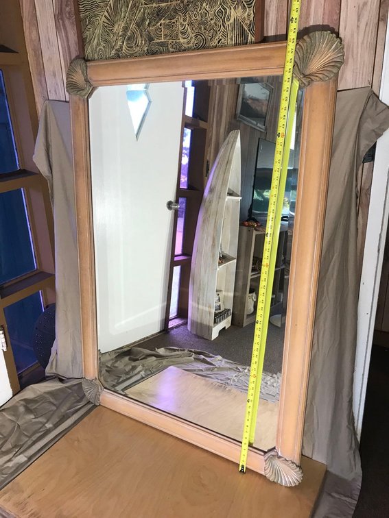 Large frame with shells