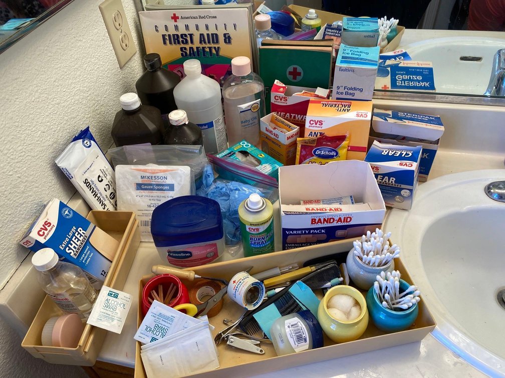 Mixed Lot of First-Aid Supplies