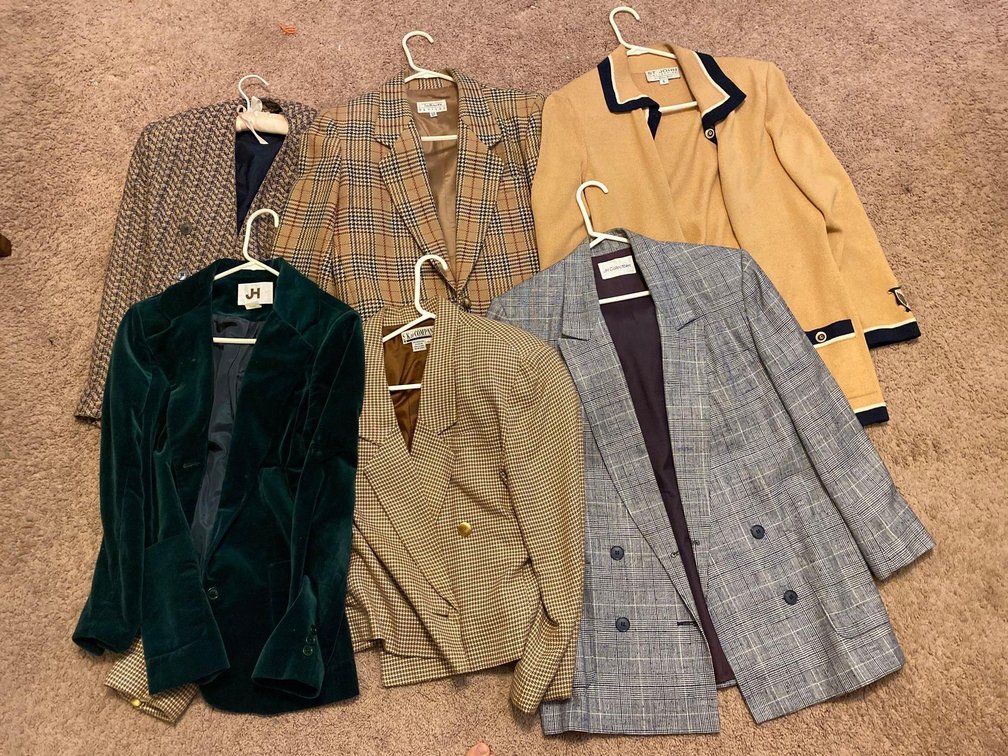 Mixed Lot of Blazers